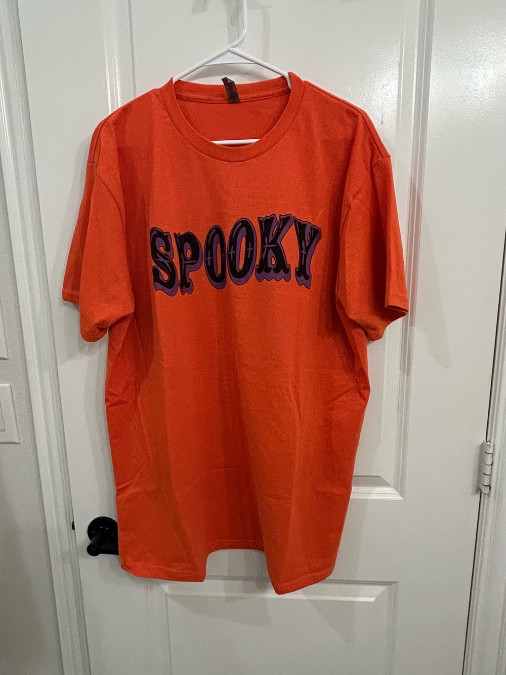 Halloween Graphic T Shirt  - Orange